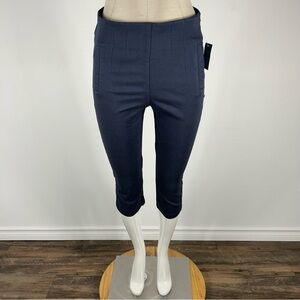 NWT maurices Navy Cropped Pants high rise S
